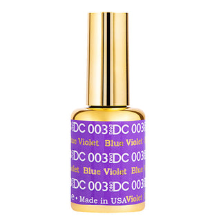 DND DC Gel Polish - 003 Purple Colors - Blue Violet