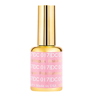 DND DC Gel Polish - 017 Pink Colors - Pink Bubblegum