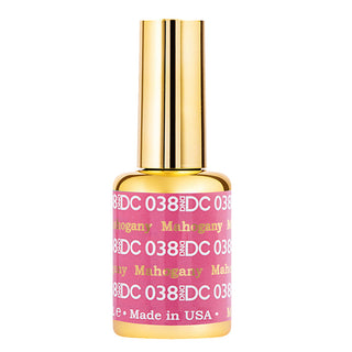 DND DC Gel Polish - 038 Pink Colors - Mahogany