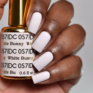 DND DC Gel Polish - 057 Off White Colors - White Bunny