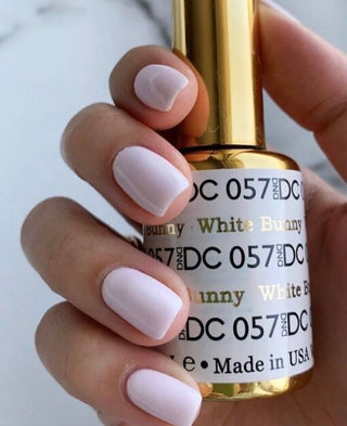 DND DC Gel Polish - 057 Off White Colors - White Bunny