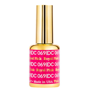 DND DC Gel Polish - 069 Pink Colors - Royal Pink