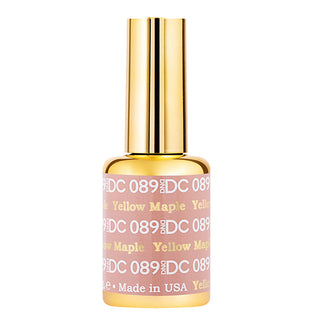 DND DC Gel Polish - 089 Neutral Colors - Yellow Maple