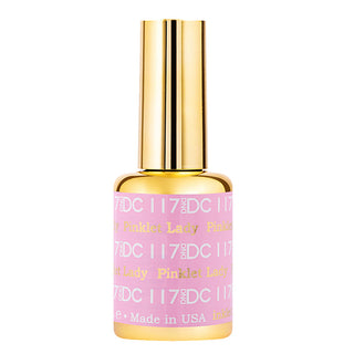 DND DC Gel Polish - 117 Pink Colors - Pinklet Lady