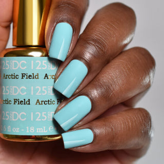 DND DC Gel Polish - 125 Blue, Mint Colors - Artic Field