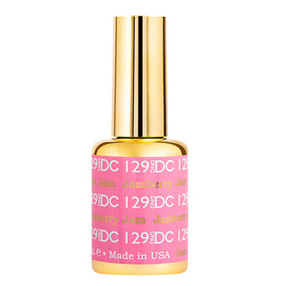 DND DC Gel Polish - 129 Pink Colors - Jazzberry Jam