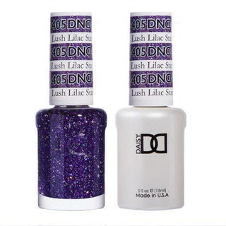 DND Gel & Polish Duo - 405 Purple Colors - Lush Lilac Star