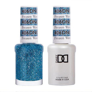 DND Gel & Polish Duo - 406 Blue Colors - Frozen Wave