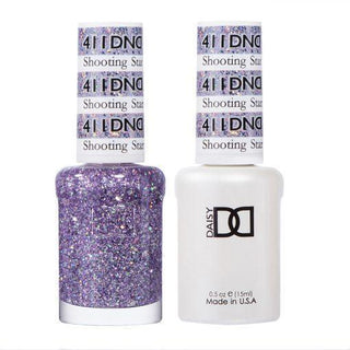 DND Gel & Polish Duo - 411 Glitter Colors - Shooting Star