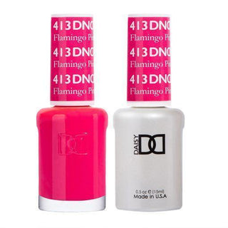 DND Gel & Polish Duo - 413 Pink Colors - Flamingo Pink