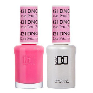 DND Gel & Polish Duo - 421 Pink Colors - Rose Petal Pink