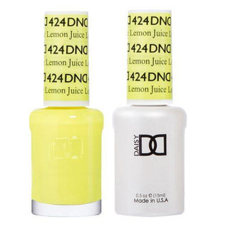 DND Gel & Polish Duo - 424 Yellow Colors - Lemon Juice