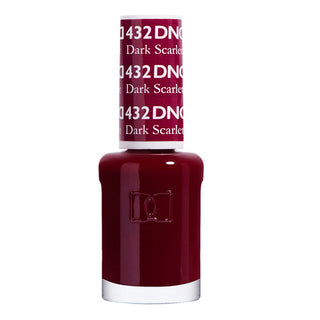 DND Nail Lacquer - 432 Red Colors - Dark Scarlet