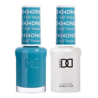 DND Gel & Polish Duo - 434 Blue Colors - Gulf Stream