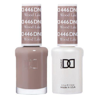 DND Gel & Polish Duo - 446 Brown Colors - Wood Lake