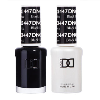 DND Gel & Polish Duo - 447 Black Colors - Black Licorice