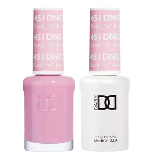 DND Gel & Polish Duo - 451 Pink Colors - Rock "n" Rose