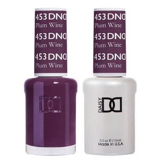 DND Gel & Polish Duo - 453 Purple Colors - Plum Wine