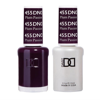 DND Gel & Polish Duo - 455 Purple Colors - Plum Passion