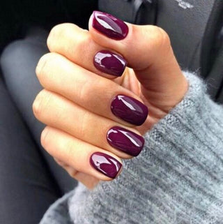 DND Gel Polish - 455 Purple Colors - Plum Passion