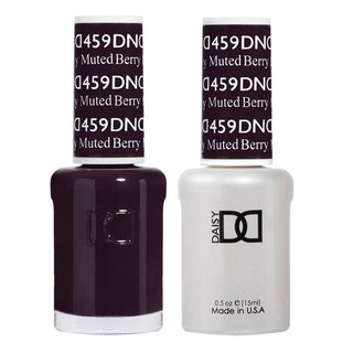 DND Gel & Polish Duo - 459 Gray Colors - Muted Berry