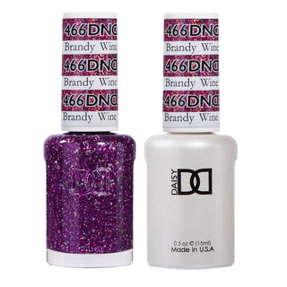 DND Gel & Polish Duo - 466 Purple Colors - Brandy Wine