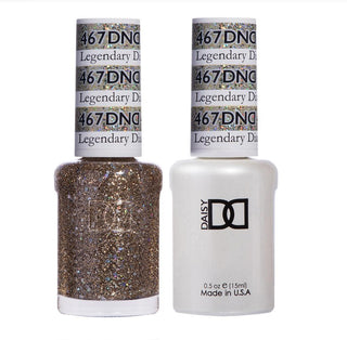 DND Gel & Polish Duo - 467 Gold Colors - Legendary Diamond