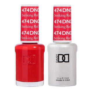 DND Gel & Polish Duo - 474 Red Colors - Striking Red