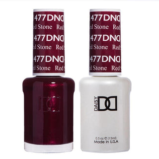 DND Gel & Polish Duo - 477 Red Colors - Red Stone