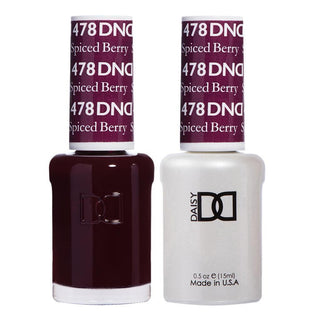 DND Gel & Polish Duo - 478 Red Colors - Spiced Berry