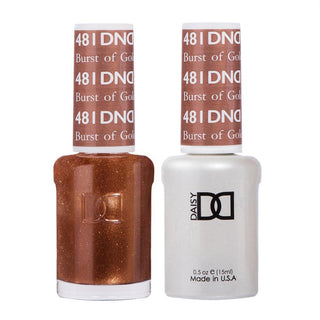 DND Gel & Polish Duo - 481 Gold Colors - Burst of Gold