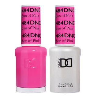 DND Gel & Polish Duo - 484 Pink Colors - Sun of Pink