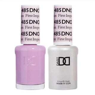 DND Gel & Polish Duo - 485 Purple Colors - First Impression