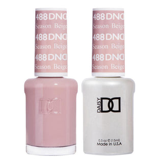 DND Gel & Polish Duo - 488 Brown Colors - Season Beige