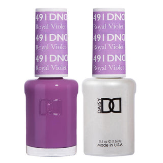 DND Gel & Polish Duo - 491 Purple Colors - Royal Violet