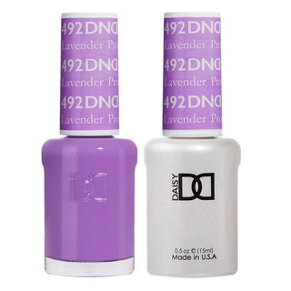 DND Gel & Polish Duo - 492 Purple Colors - Lavender Prophet