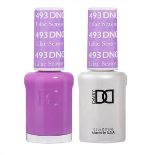 DND Gel & Polish Duo - 493 Purple Colors - Lilac Season