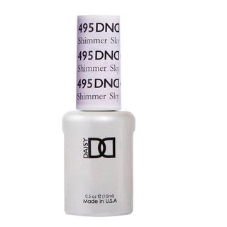 DND Gel Polish - 495 Purple Colors - Shimmer Sky