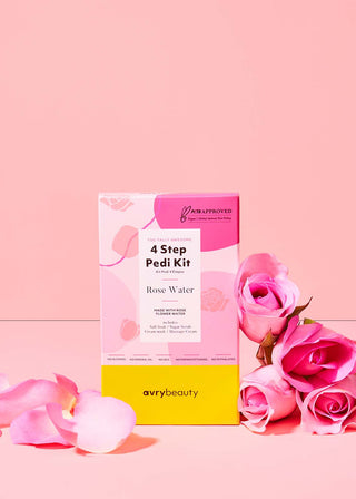 4 Step Pedi Kit - Rose Water