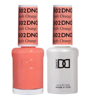 DND Gel & Polish Duo - 502 Orange Colors - Soft Orange