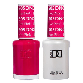 DND Gel & Polish Duo - 505 Pink Colors - Hot Pink