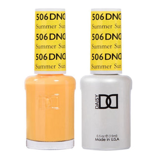 DND Gel & Polish Duo - 506 Yellow Colors - Summer Sun