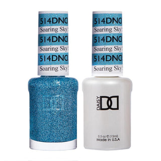 DND Gel & Polish Duo - 514 Blue Colors - Soaring Sky