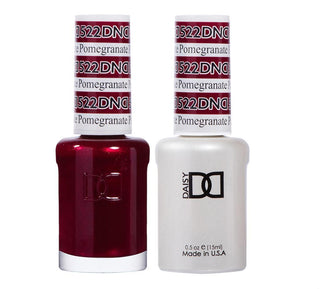 DND Gel & Polish Duo - 522 Red Colors - Pomegranate