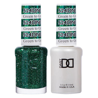 DND Gel & Polish Duo - 524 Green Colors - Green to Green