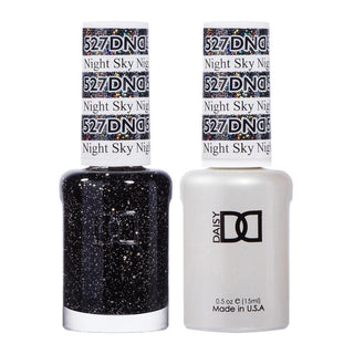 DND Gel & Polish Duo - 527 Glitter Colors - Night Sky