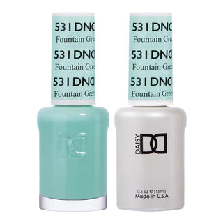 DND Gel & Polish Duo - 531 Green Colors - Fountain Green, UT