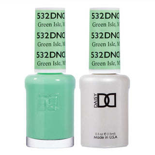 DND Gel & Polish Duo - 532 Green Colors - Green Isle, MN