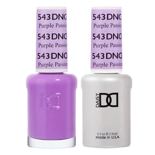 DND Gel & Polish Duo - 543 Purple Colors - Purple Passion