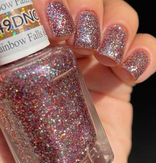 DND Gel Polish - 549 Glitter Colors - Rainbow Falls, HI